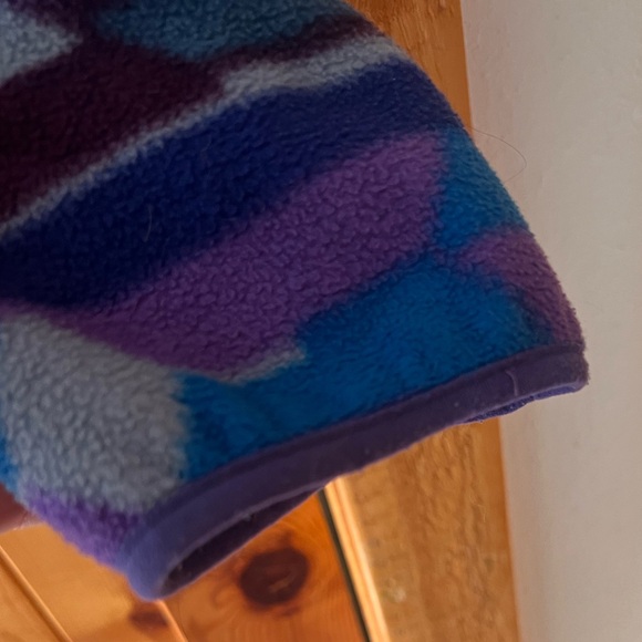 Patagonia Women's Medium Synchilla Snap-T Fleece Pullover Jacket Purple - Picture 6 of 6